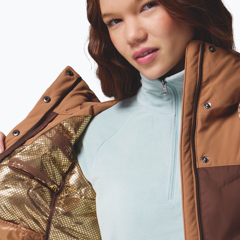 Пуховик жіночий Columbia Mountain Croo III Mid Down tobacco/camel brown 10
