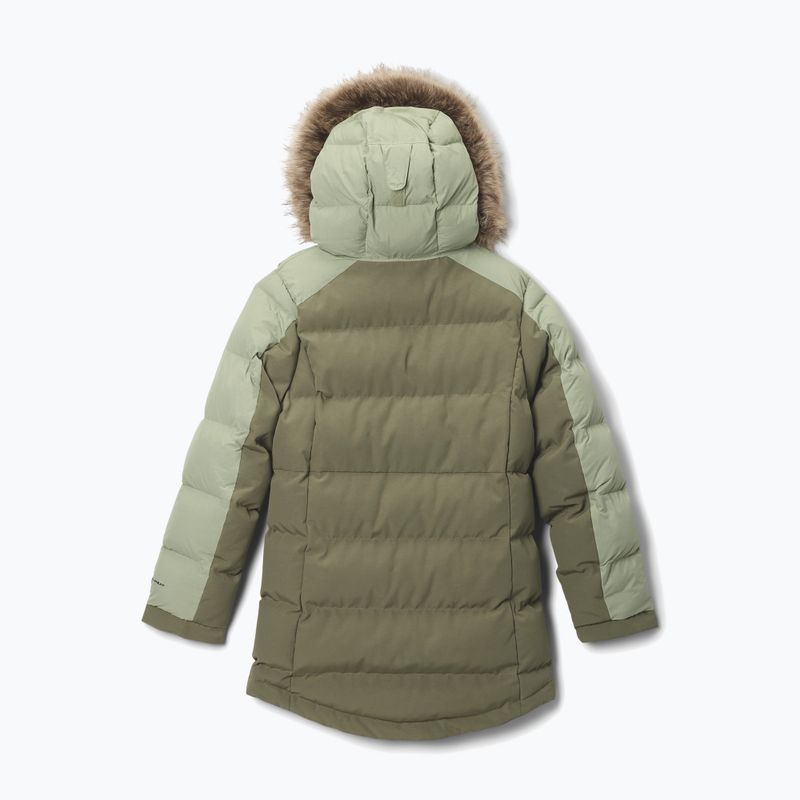 Куртка утеплена дитяча Columbia Girl's Marquam Peak Fusion II stone green/safari 2