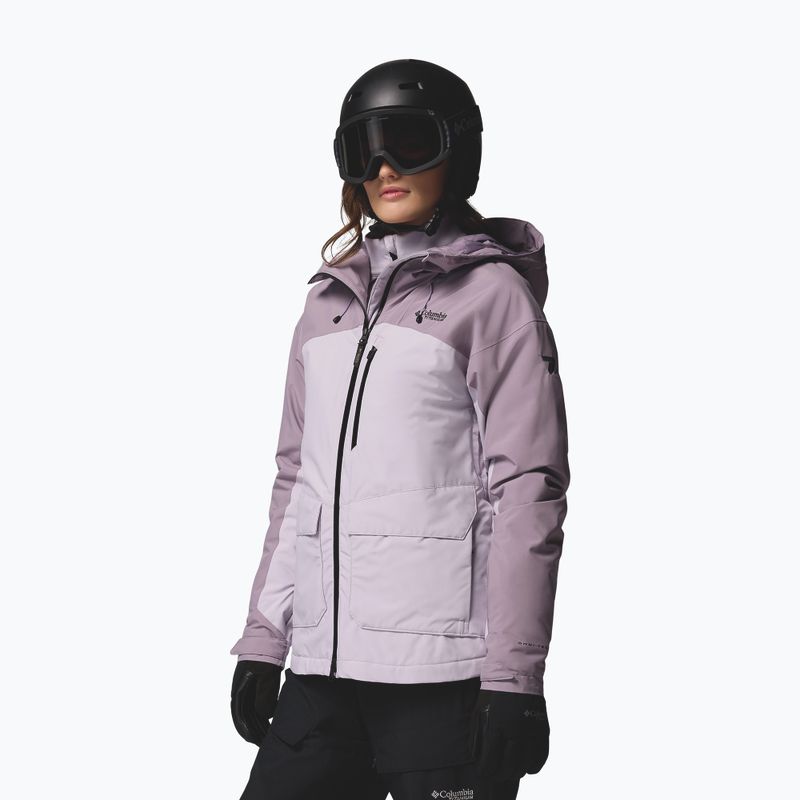 Жіноча лижна куртка Columbia Highland Summit III Insulated lavender pearl/shale purple 4