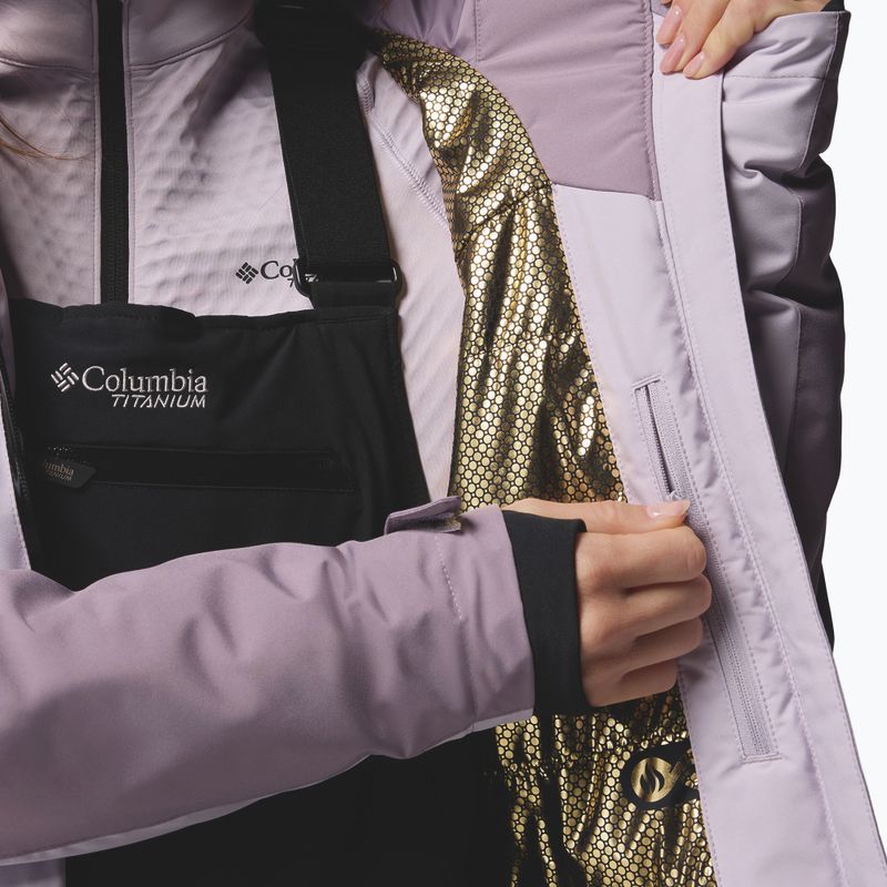 Жіноча лижна куртка Columbia Highland Summit III Insulated lavender pearl/shale purple 10