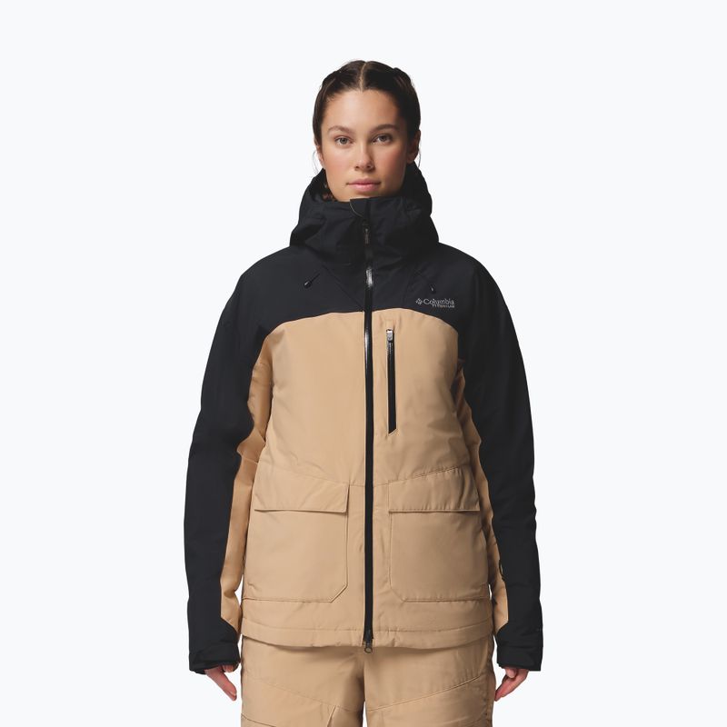 Жіноча лижна куртка Columbia Highland Summit III Insulated canoe/black