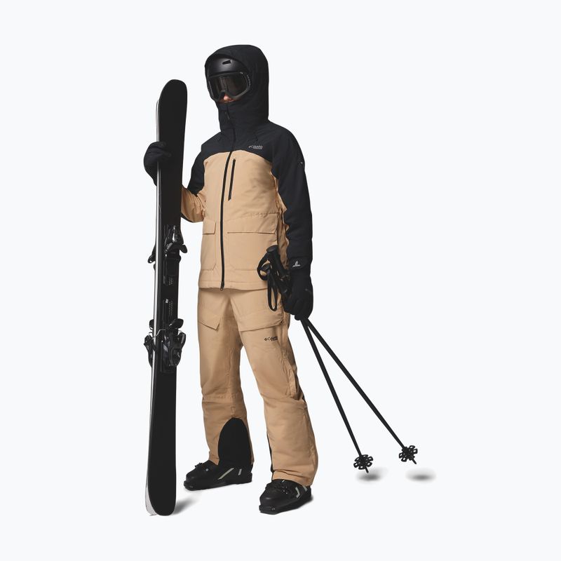 Жіноча лижна куртка Columbia Highland Summit III Insulated canoe/black 2