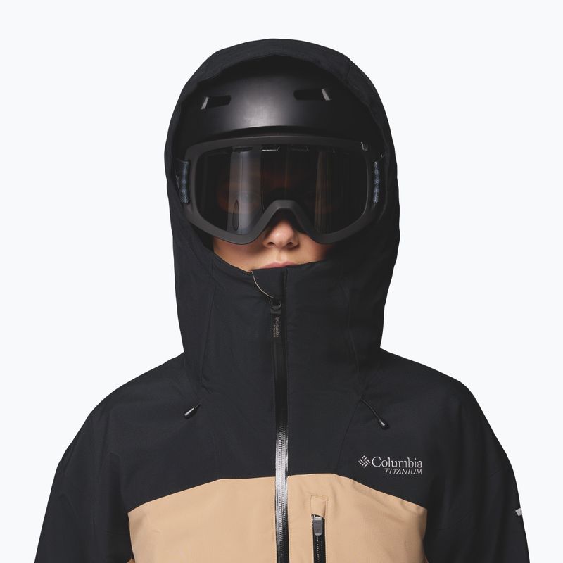 Жіноча лижна куртка Columbia Highland Summit III Insulated canoe/black 5