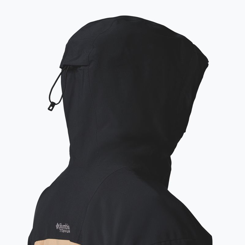 Жіноча лижна куртка Columbia Highland Summit III Insulated canoe/black 6