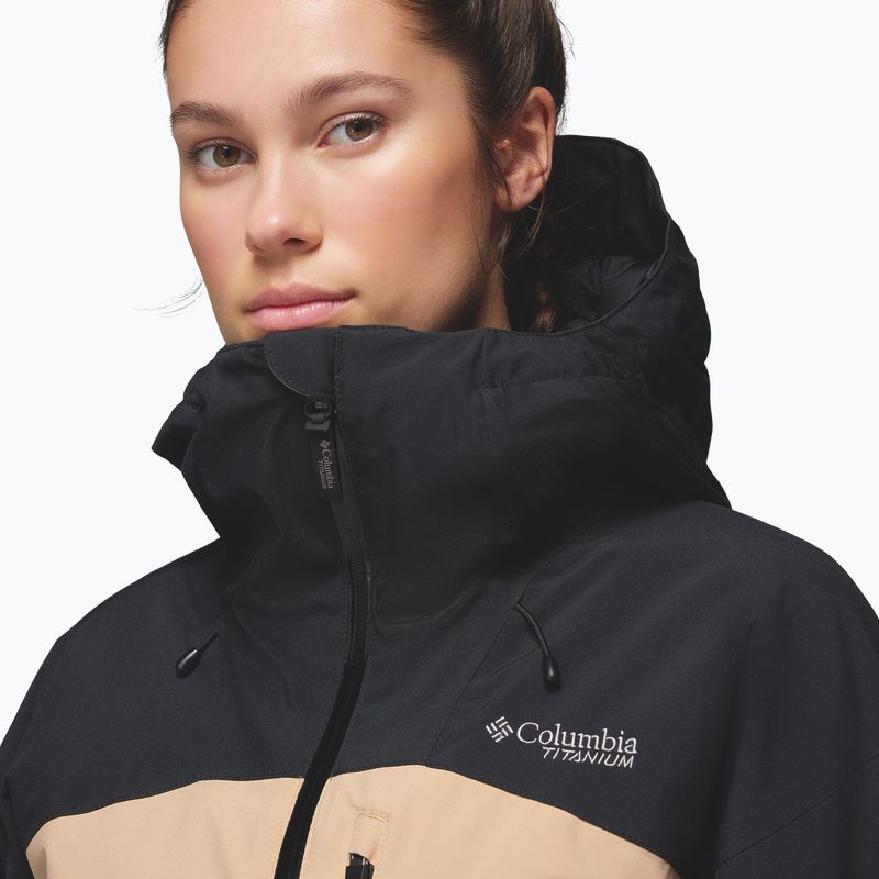 Жіноча лижна куртка Columbia Highland Summit III Insulated canoe/black 7