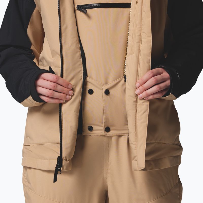 Жіноча лижна куртка Columbia Highland Summit III Insulated canoe/black 13