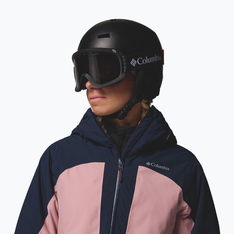 Żіноча лижна куртка Columbia Liftline eraser pink/collegiate navy/rich wine 8