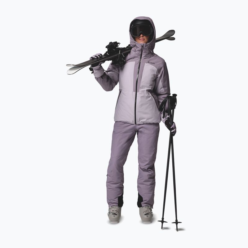 Жіноча лижна куртка Columbia Liftline lavender pearl/shale purple 2