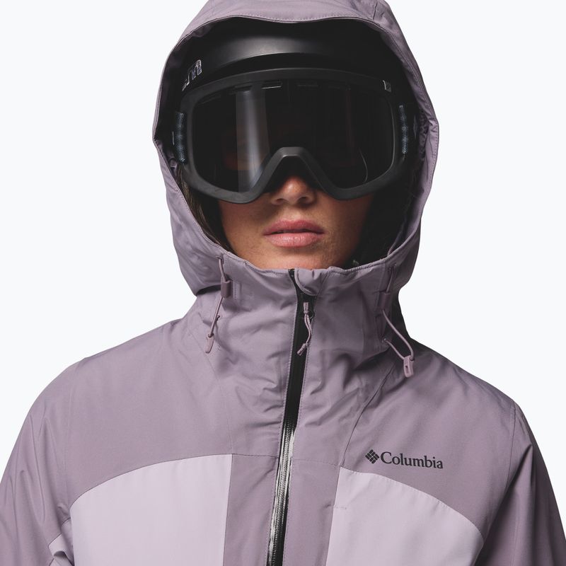 Жіноча лижна куртка Columbia Liftline lavender pearl/shale purple 5
