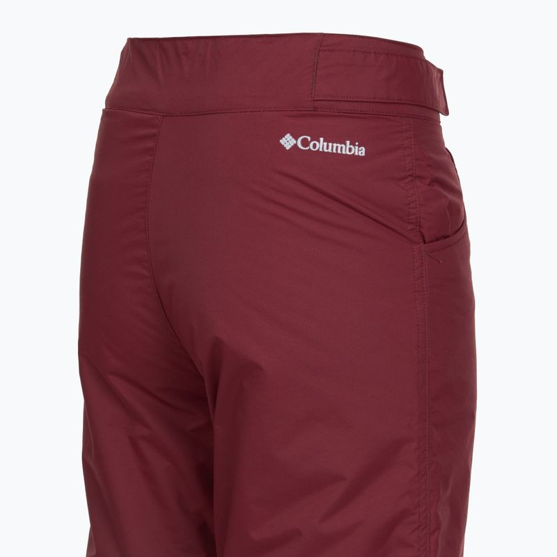 Дитячі гірськолижні штани Columbia Starchaser Peak III rich wine 4