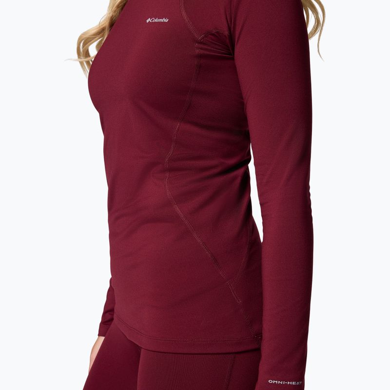 Жіночий трекінговий лонгслів Columbia Midweight Stretch rich wine 6