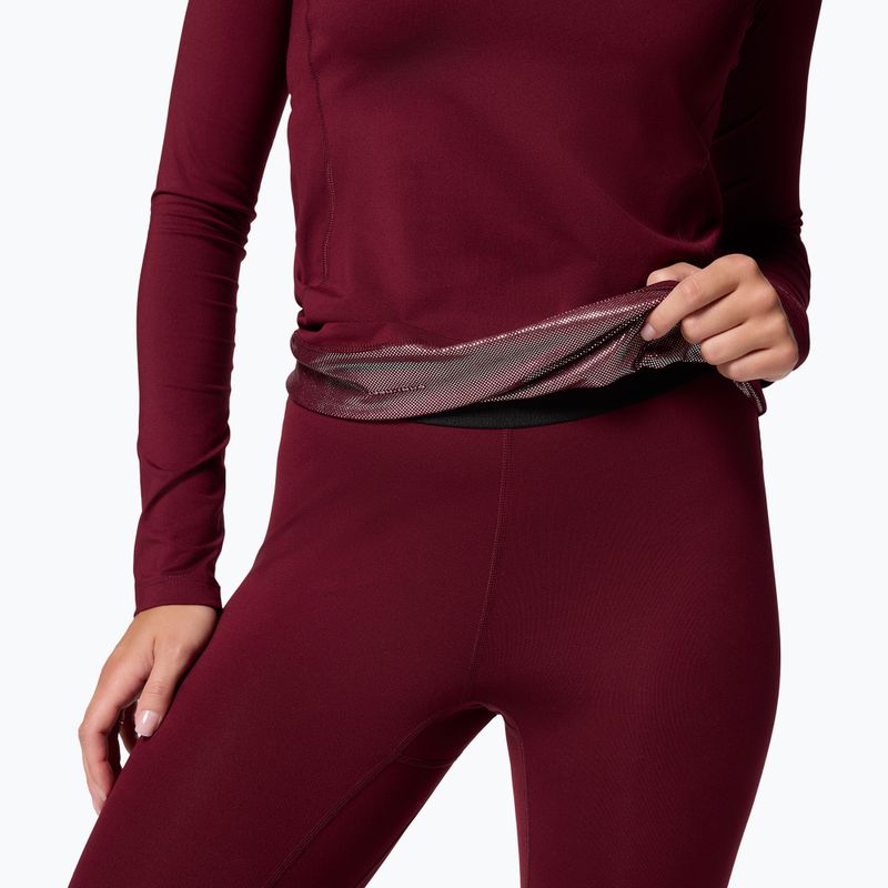 Жіночий трекінговий лонгслів Columbia Midweight Stretch rich wine 7