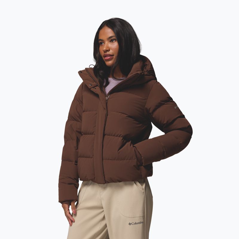 Жіночий пуховик Columbia Amaze Puff Hooded tobacco 4