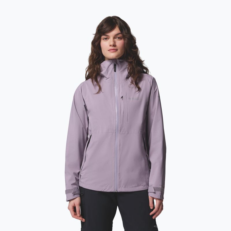Жіноча дощова куртка Columbia OmniTech AmpliDry II shale purple