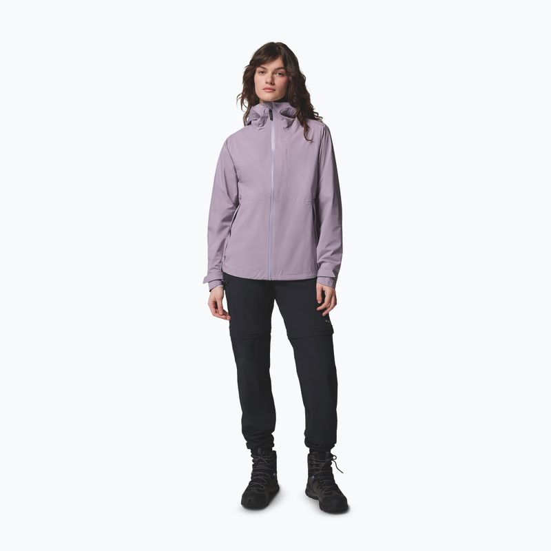 Жіноча дощова куртка Columbia OmniTech AmpliDry II shale purple 2