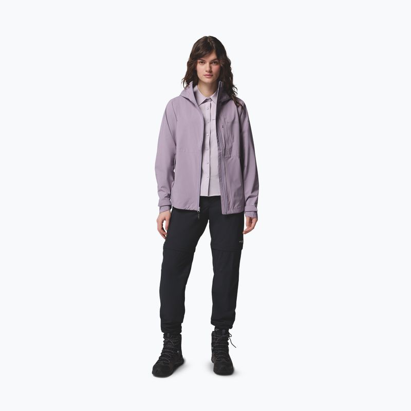 Жіноча дощова куртка Columbia OmniTech AmpliDry II shale purple 6