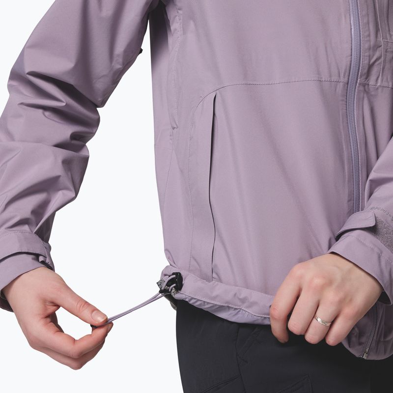 Жіноча дощова куртка Columbia OmniTech AmpliDry II shale purple 11
