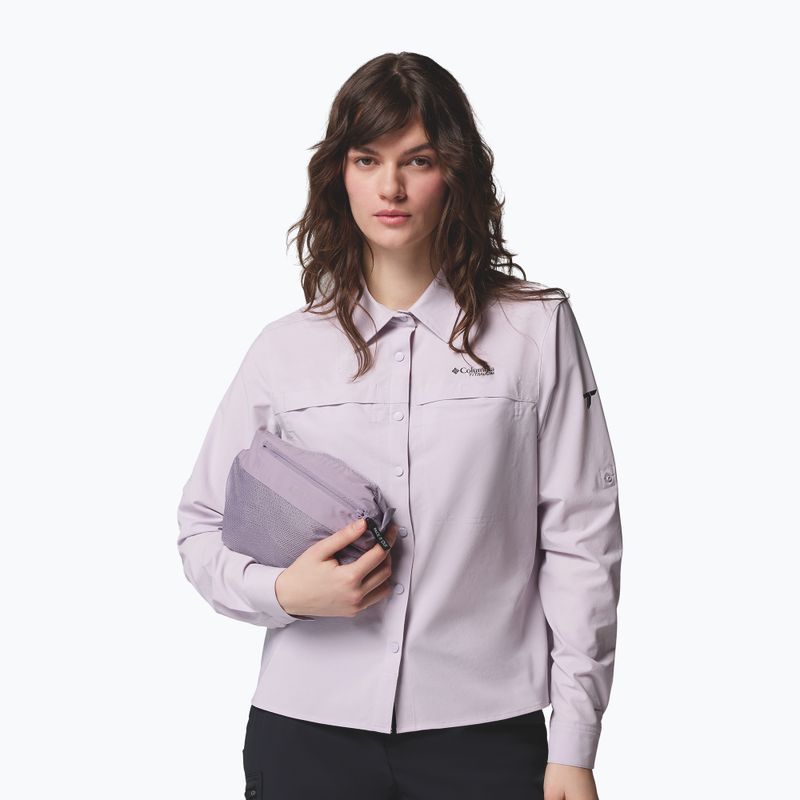 Куртка-дощовик жіноча Columbia OmniTech AmpliDry II shale purple 13