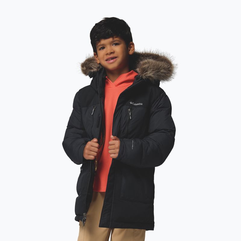 Куртка утеплена дитяча Columbia Boy's Marquam Peak Fusion II black