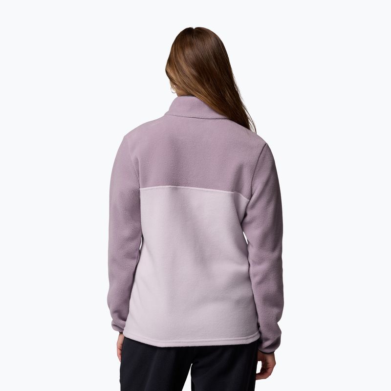 Жіноча толстовка Columbia Benton Springs 1/2 Snap lavender pearl/shale purple/shark 3