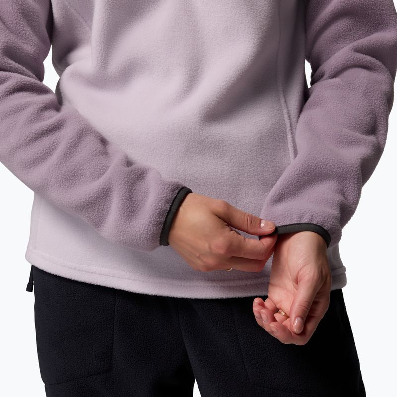 Жіноча толстовка Columbia Benton Springs 1/2 Snap lavender pearl/shale purple/shark 6