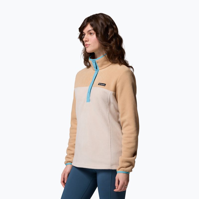 Кофта жіноча Columbia Benton Springs 1/2 Snap dark stone/canoe/vintage blue 4