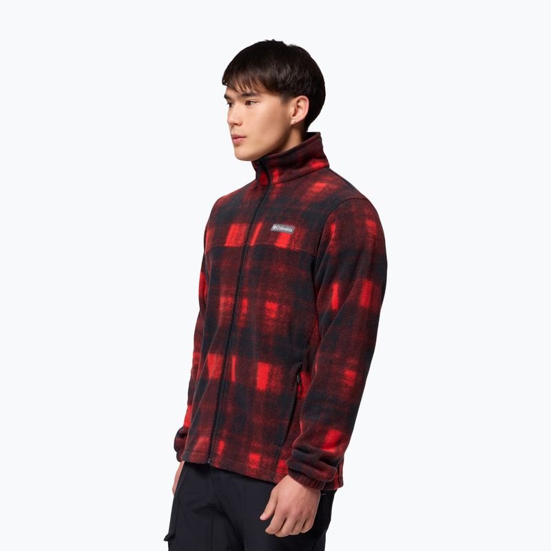 Чоловіча толстовка Columbia Steens Mountain Printed sail red omblur 4