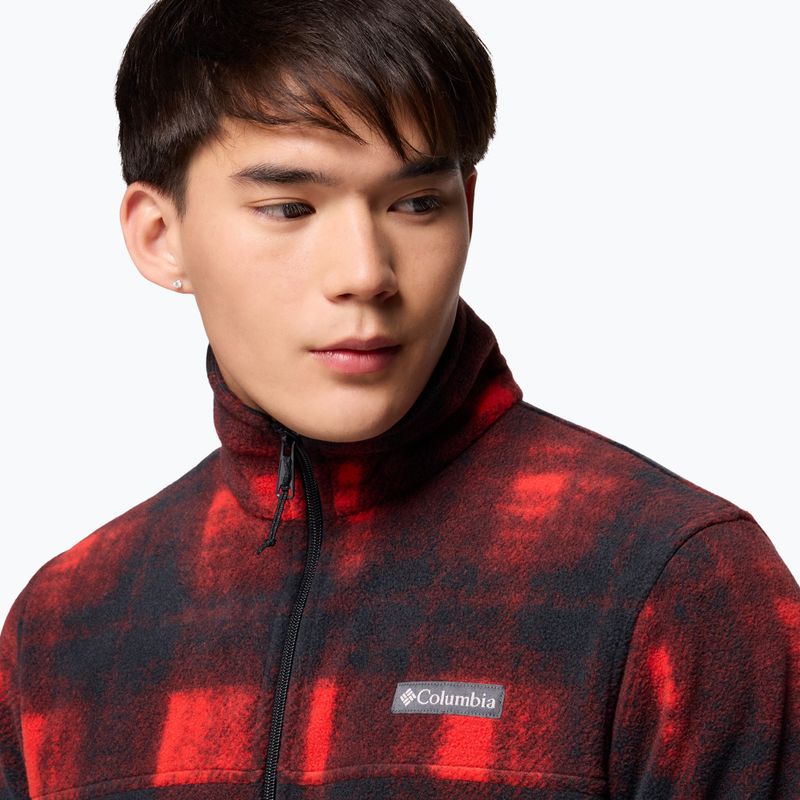 Чоловіча толстовка Columbia Steens Mountain Printed sail red omblur 6
