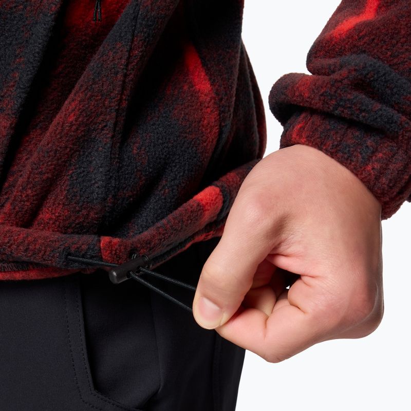 Чоловіча толстовка Columbia Steens Mountain Printed sail red omblur 7