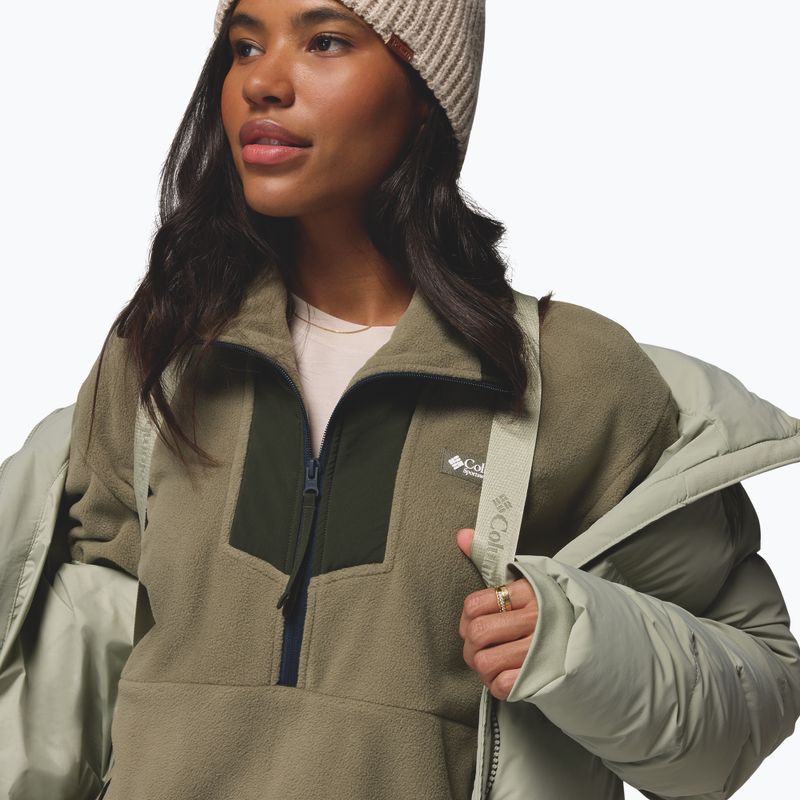 Жіночий пуховик Columbia Amaze Puff Mid Hooded safari 17