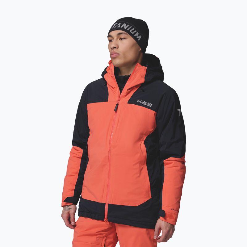 Куртка гірськолижна чоловіча Columbia Cirque Bowl spice/spicy black/zing 4