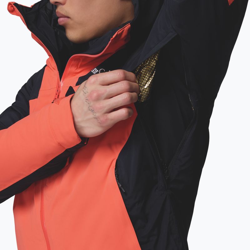 Куртка гірськолижна чоловіча Columbia Cirque Bowl spice/spicy black/zing 8