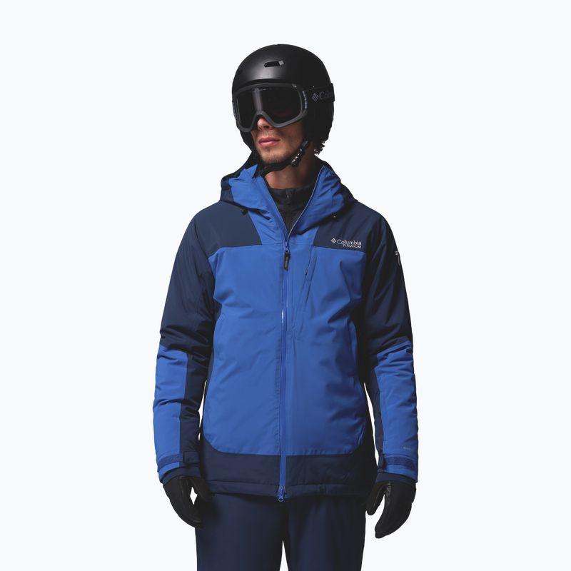 Чоловіча лижна куртка Columbia Cirque Bowl collegiate navy/mountain blue