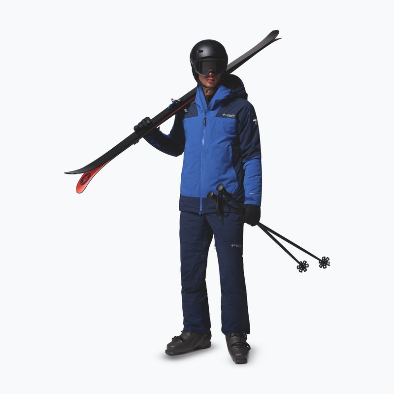 Чоловіча лижна куртка Columbia Cirque Bowl collegiate navy/mountain blue 2