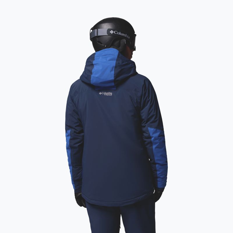 Куртка гірськолижна чоловіча Columbia Cirque Bowl collegiate navy/mountain blue 3