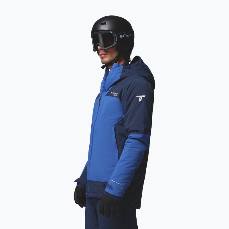Куртка гірськолижна чоловіча Columbia Cirque Bowl collegiate navy/mountain blue 4