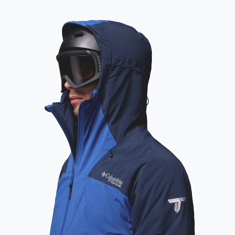Чоловіча лижна куртка Columbia Cirque Bowl collegiate navy/mountain blue 5