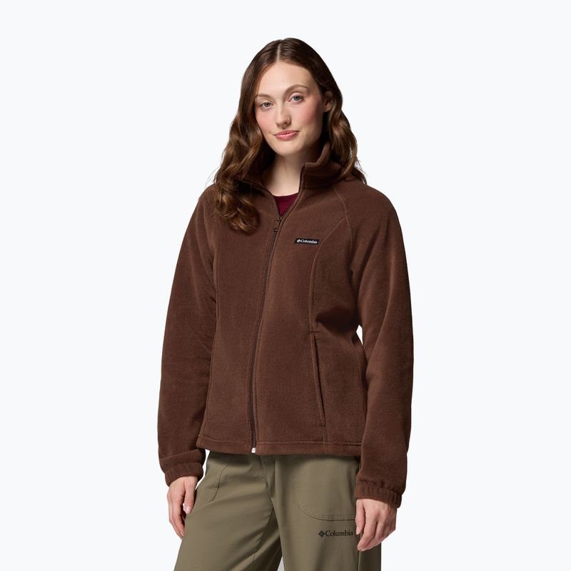 Кофта флісова жіноча Columbia Benton Springs Full Zip tobacco 4