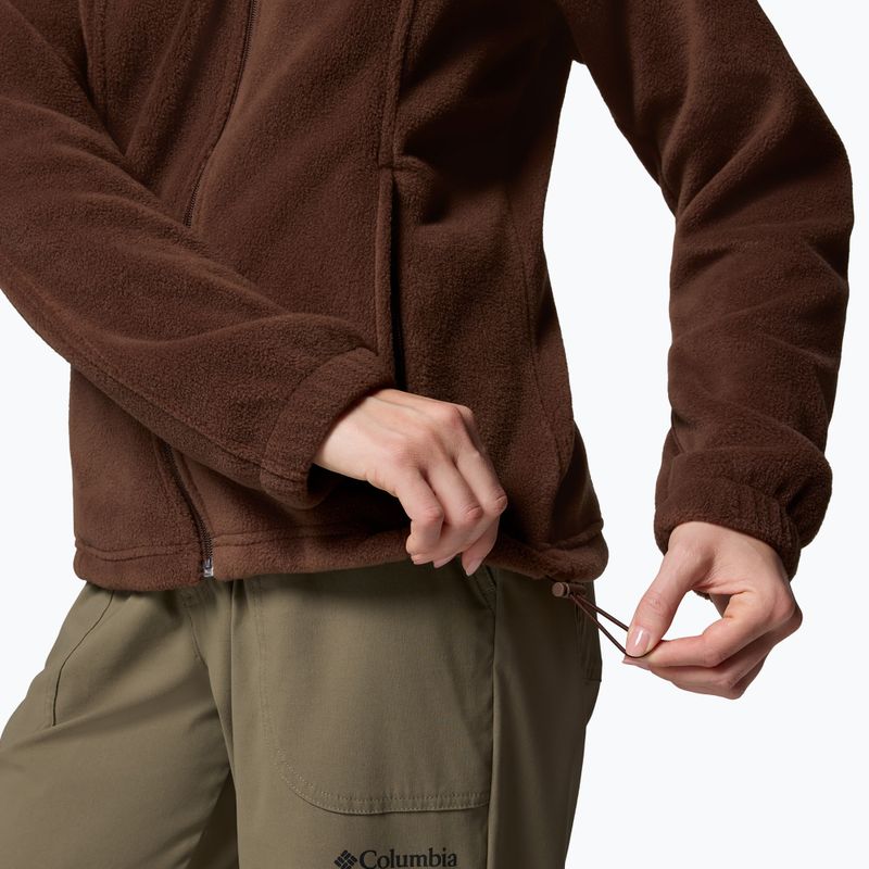 Кофта флісова жіноча Columbia Benton Springs Full Zip tobacco 7