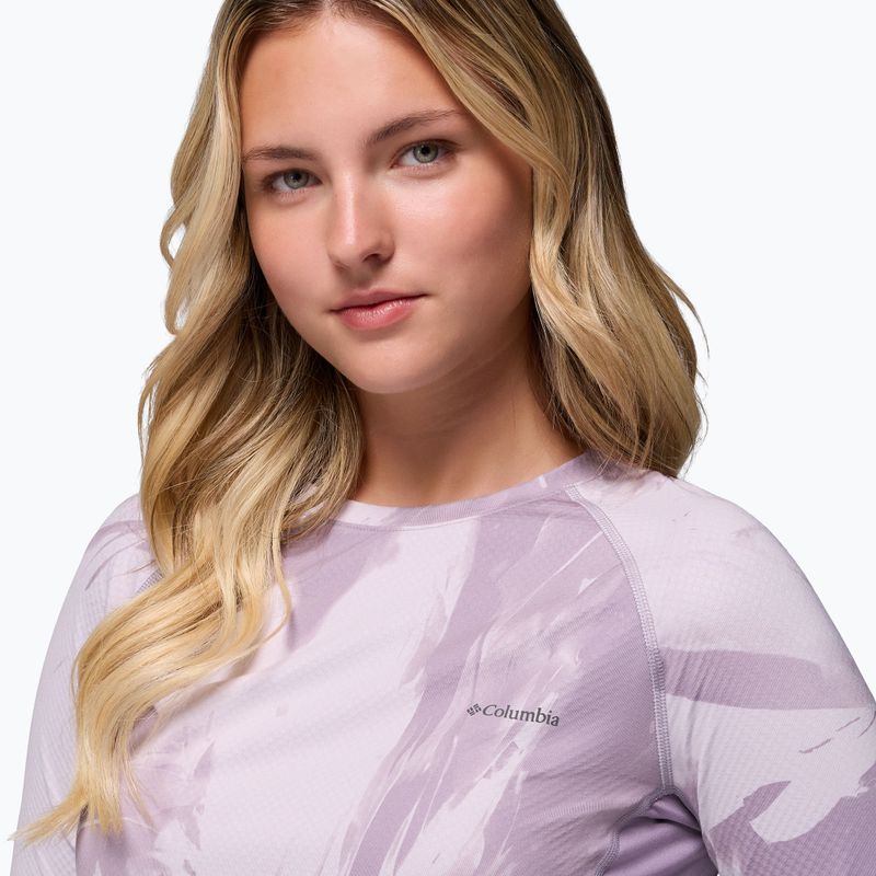 Лонгслів термічний жіночий Columbia Omni-Heat Infinity Knit shale purple snowflight tonal 5