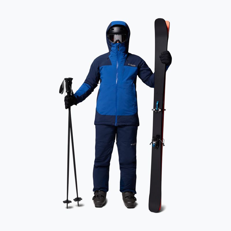 Штани гірськолижні чоловічі Columbia Cirque Bowl collegiate navy 2