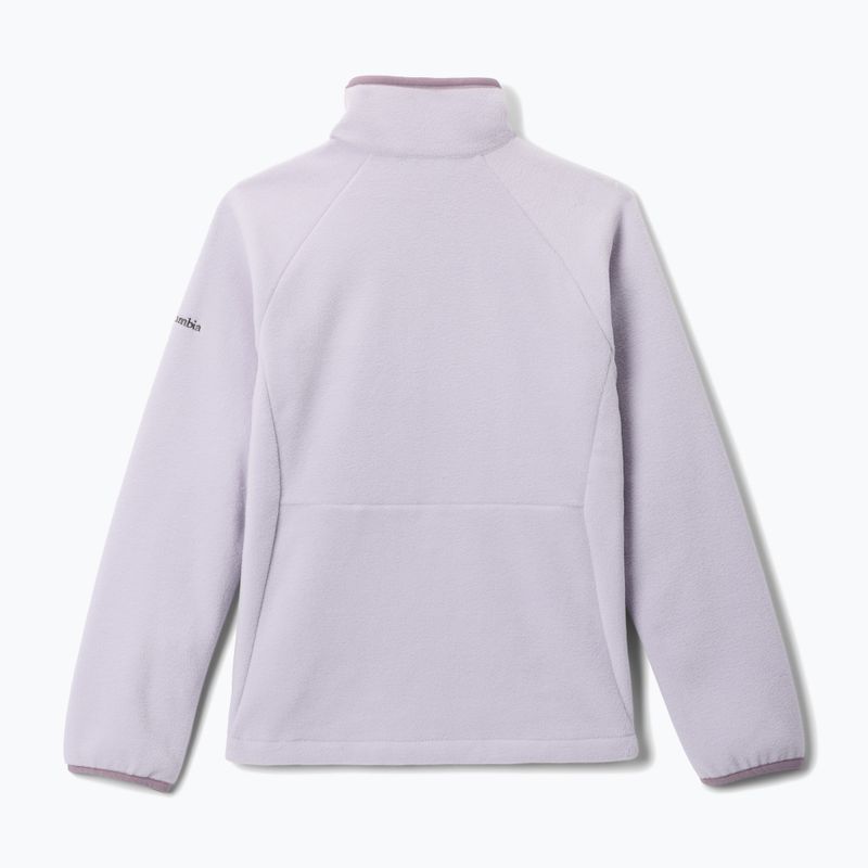 Дитяча флісова кофта Columbia Fast Trek IV Fleece Full Zip lavender pearl/shale purple 2