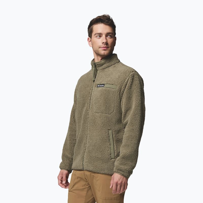 Кофта чоловіча Columbia Rugged Ridge High Pile Full Zip stone green 4