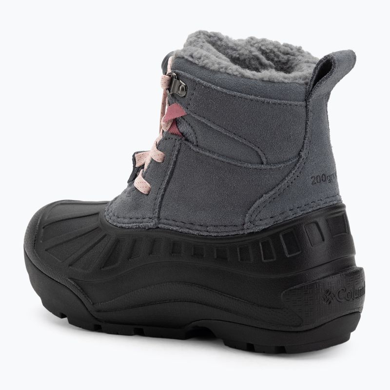Черевикі зимові дитячі Columbia Youth Powderbug Alpine graphite/pink haze 3
