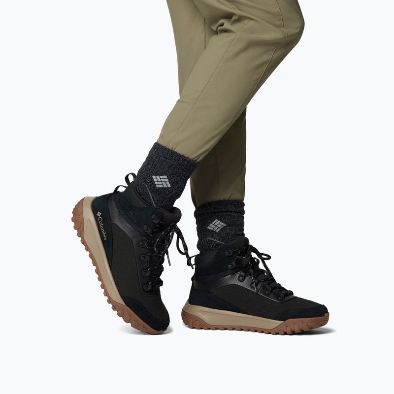 Черевики трекінгові жіночі Columbia Burnsider Waterproof black/wet sand 8