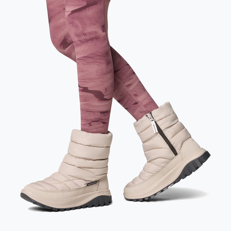 Черевикі зимові жіночі Columbia Snowtrot Mid soft taupe/shark 8