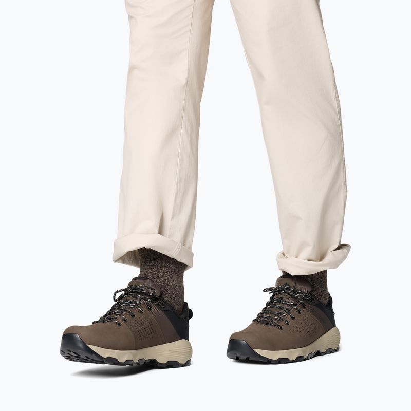 Chоловічі трекінгові черевики Columbia Newton Nimble Leather tundra/black 8