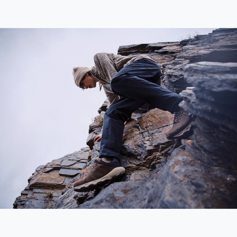 Chоловічі трекінгові черевики Columbia Newton Nimble Leather tundra/black 9