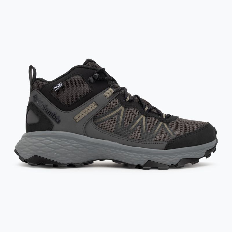 Черевики трекінгові чоловічі Columbia Peakfreak Rush Mid Outdry dark grey/stone green 2
