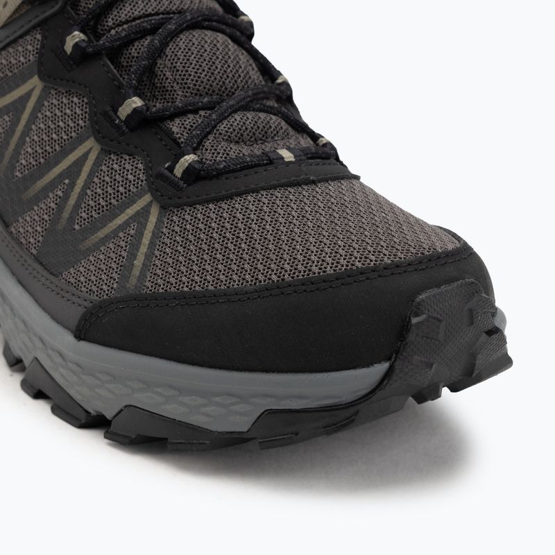 Чоловічі трекінгові черевики Columbia Peakfreak Rush Mid Outdry dark grey/stone green 7